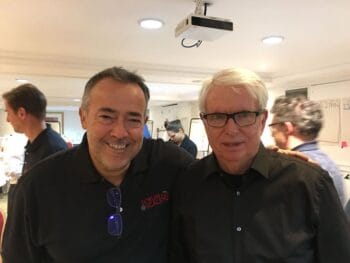 David Marti y Jeff Sutherland el creador de Scrum